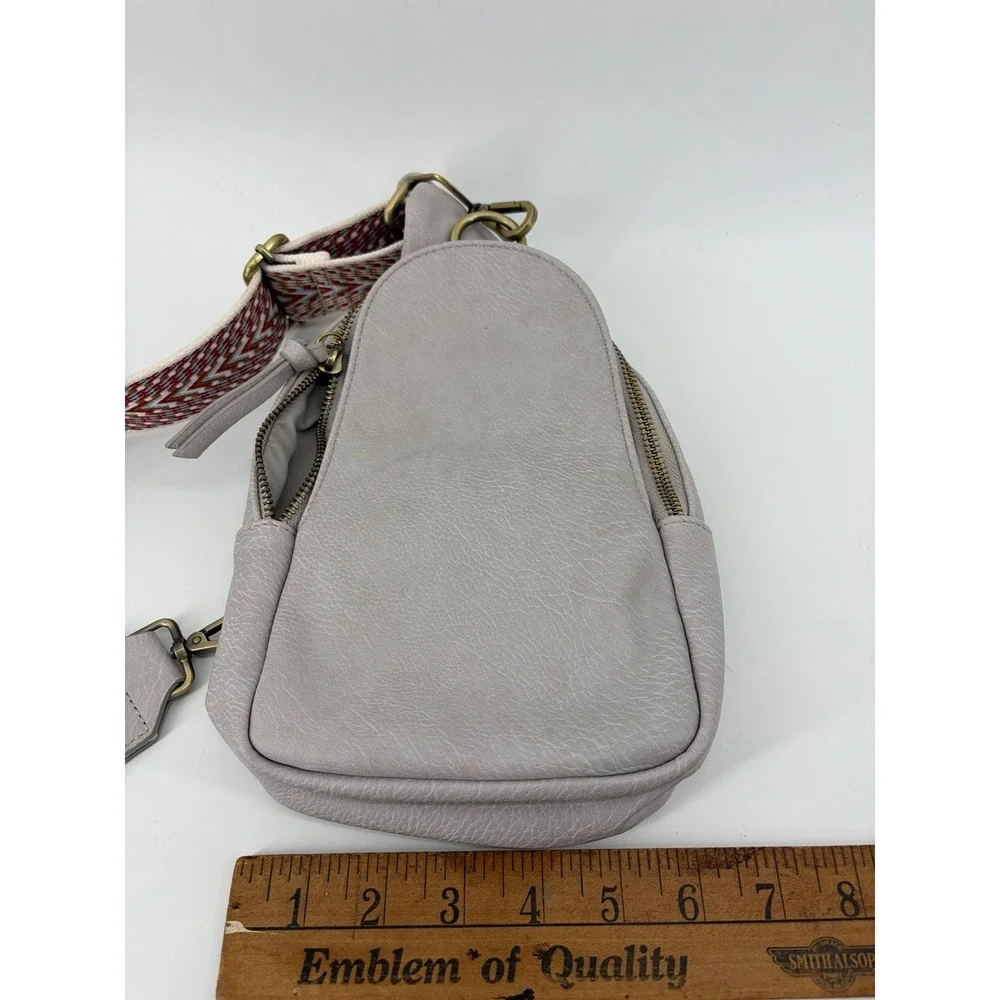 Urban Originals Anthropologie Crossbody Bag Faux Leather Removable Straps, NWOT